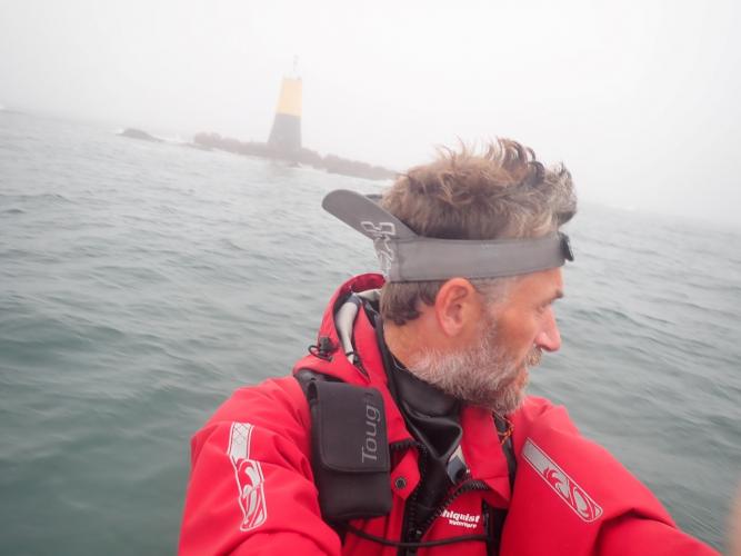 French fog: sailing in fog every sense is hyper alert for information