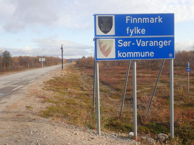 Crossing from Finland to Norway (Finnmark)