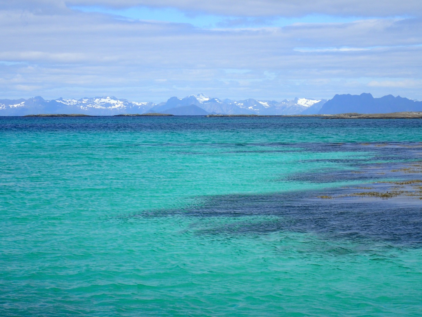 Looking north towards Lofoten