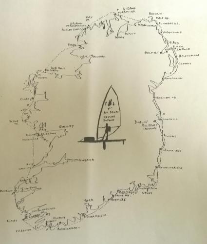 Rob Henshall's windsurf circumnavigation of Ireland