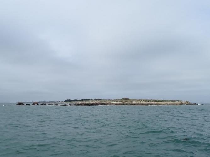 From just off the southern tip of Quiberon peninsula