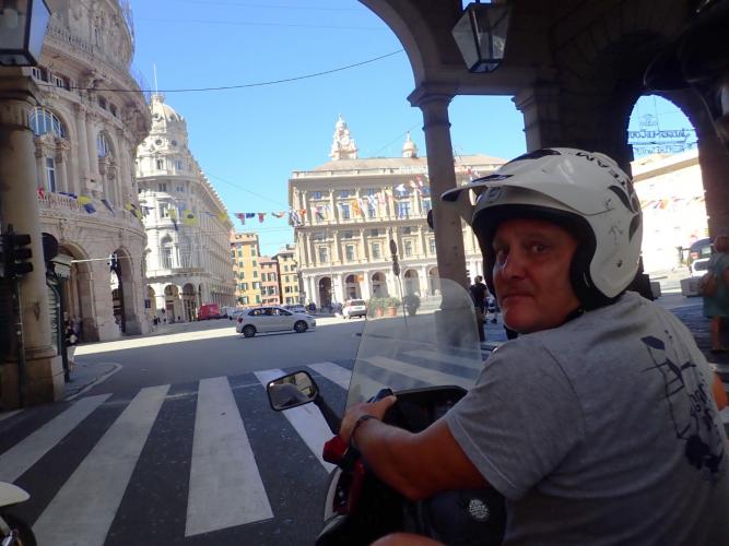 Tourism by moped with Alessandro
