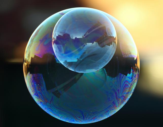 One bubble: Earth